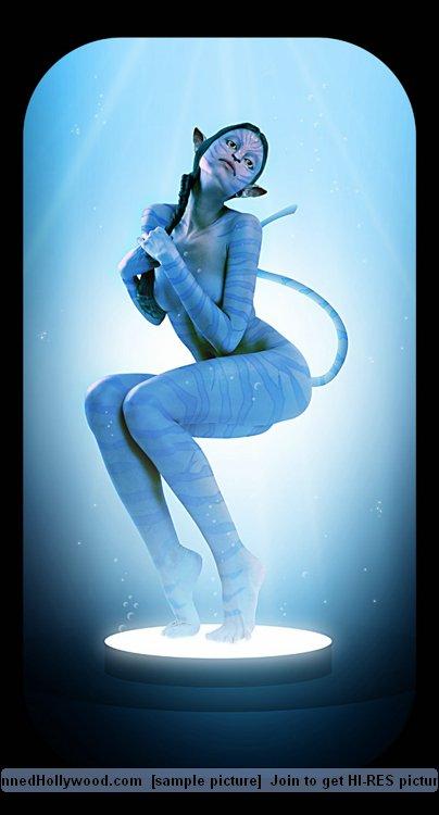 Naked avatar blue girls - 10
