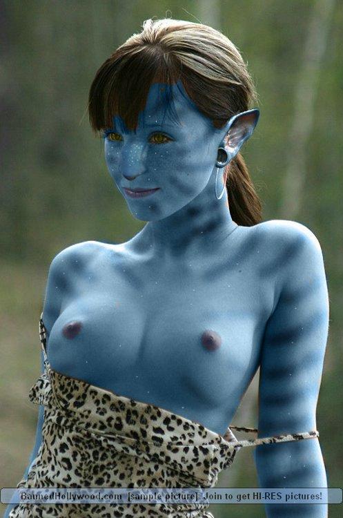 Naked avatar blue girls - 6