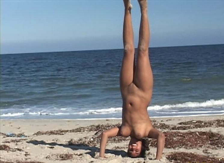 Pretty nudists on the beach - 14