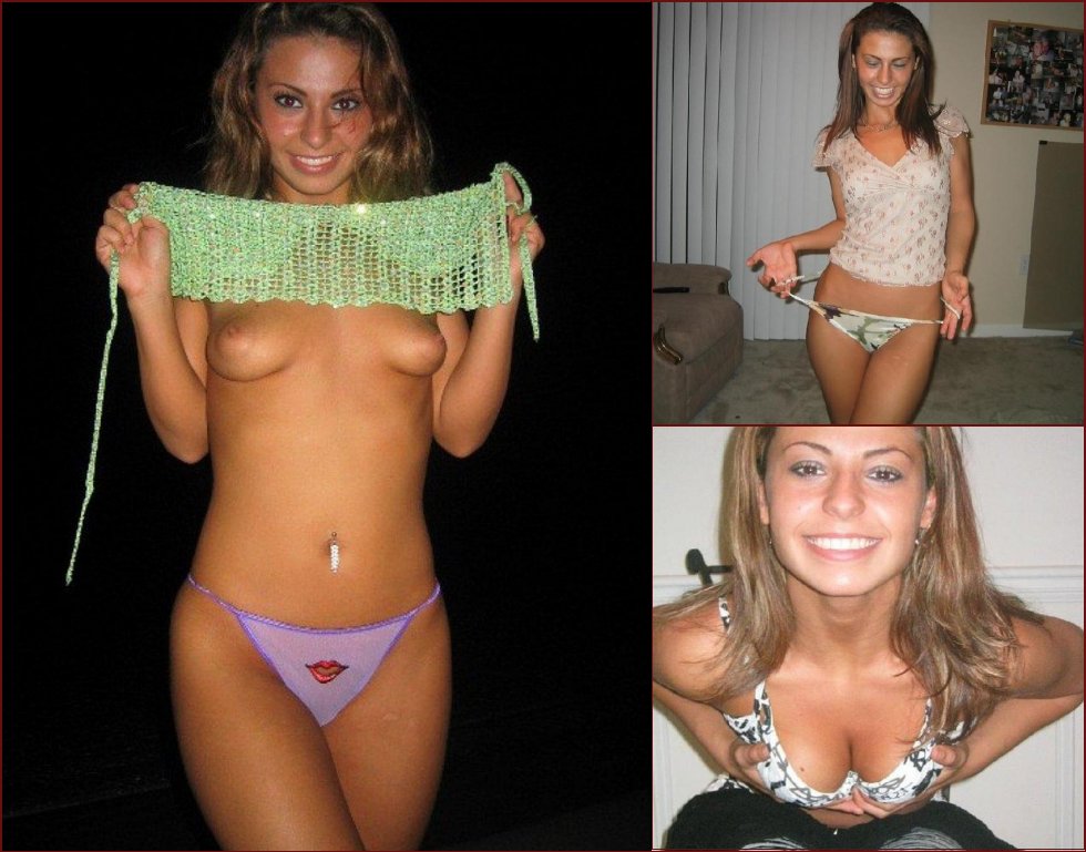 Amateur with pretty smile - 35
