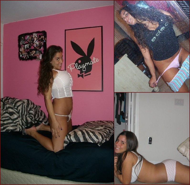 Latina girl showing tits  - 45
