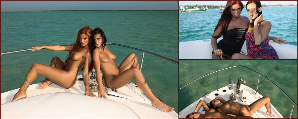 Ashley Bulgari with friend on a yacht - 22