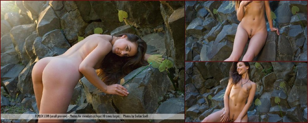 Gorgeous Lorena Garcia nude in the rocks - 82