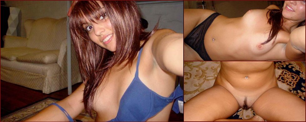 Cute ex girl shoots naked self pics - 19