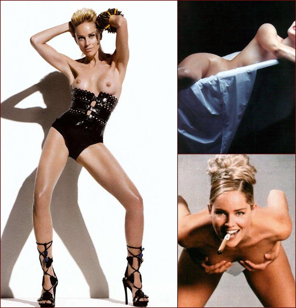 Sharon Stone and her tempting positions - 16
