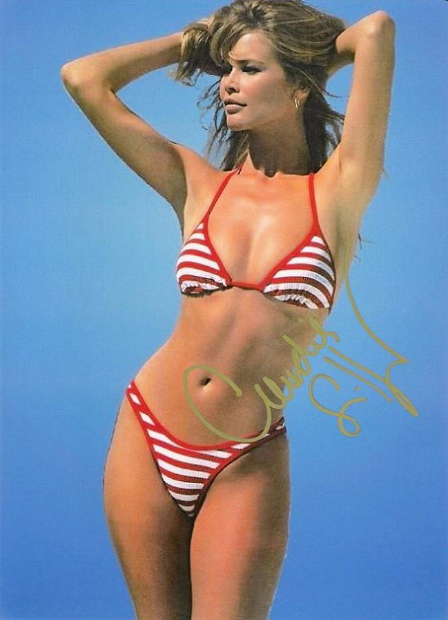 Hot model in sexy underwear - Claudia Schiffer - 14