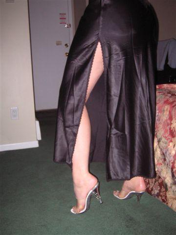 Sexy milf in high heels - 1