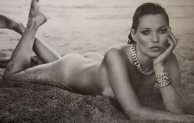 British model in black and white pics - Kate Moss - 7