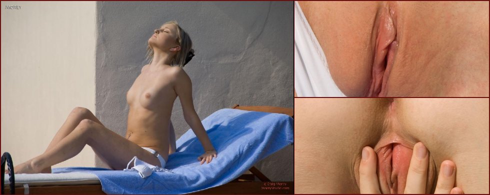 Fingering on sunny day - Diamond - 41