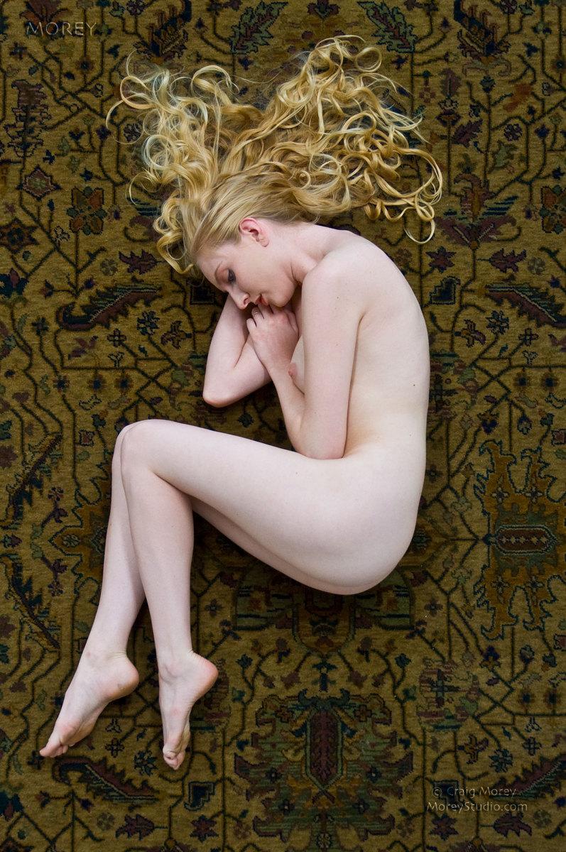 Naked blonde in erotic art - Tiana - 12