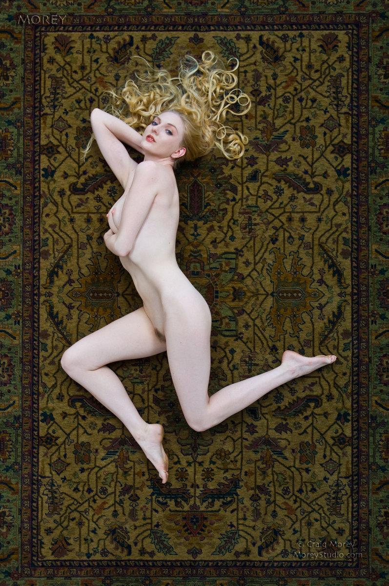 Naked blonde in erotic art - Tiana - 8