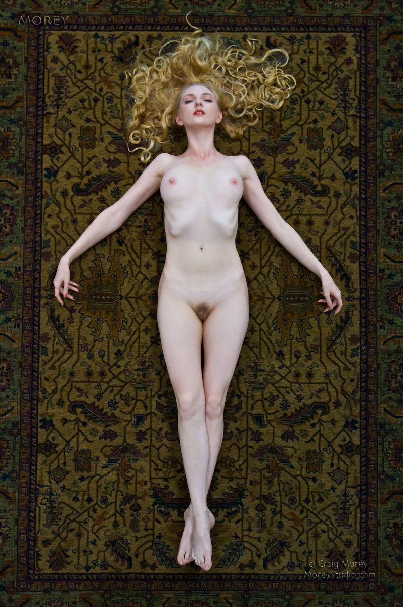 Naked blonde in erotic art - Tiana - 9