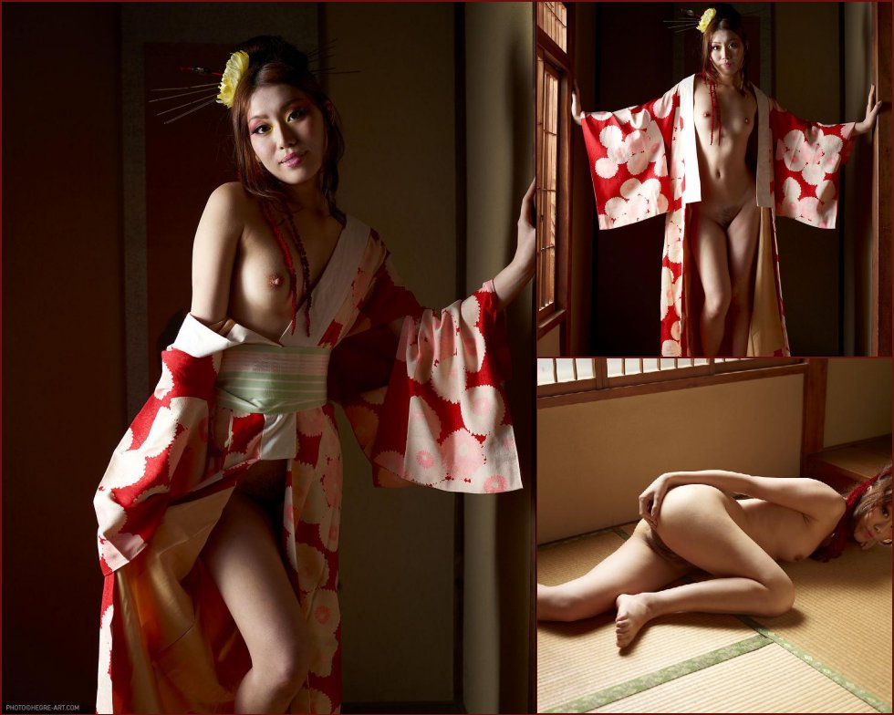Second part with sexy geisha - Chiaki - 4