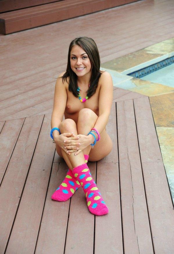 Young girls in socks - 29