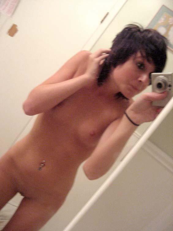 Cute young girl and her self shots - 4