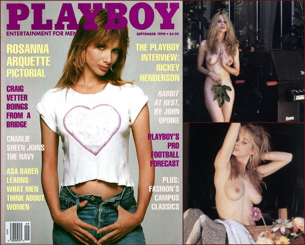 Arquette playboy pics rosanna PFTW: Playboy. 