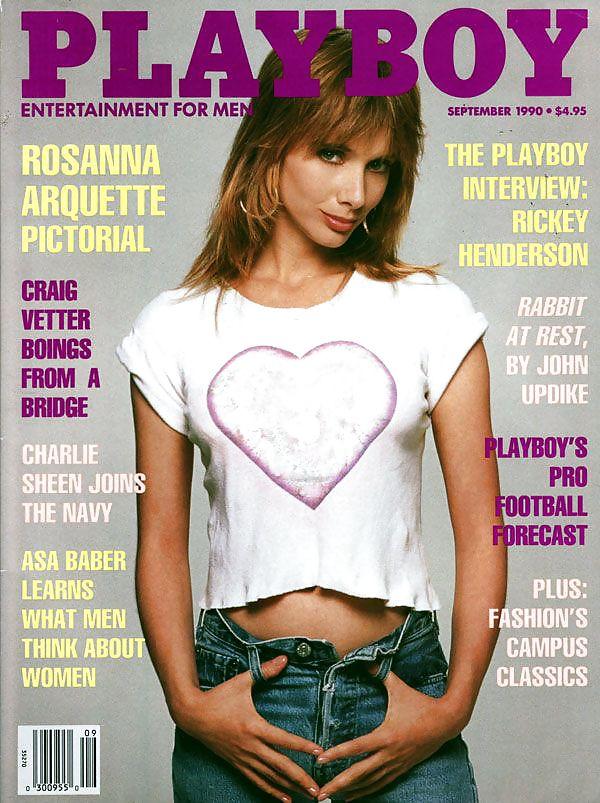Rosanna Arquette in Playboy 1990 - 1