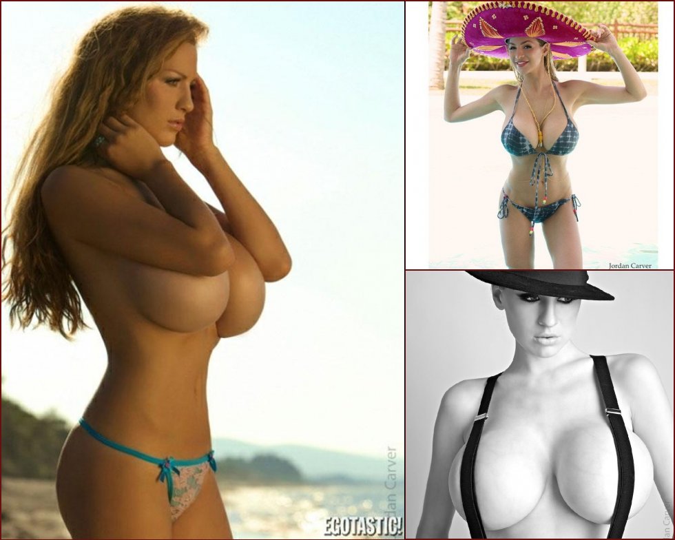 The biggest natural breasts in Europe - Jordan Carver - 8