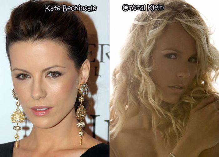 Famous celebs and their pornstars counterparts - 18