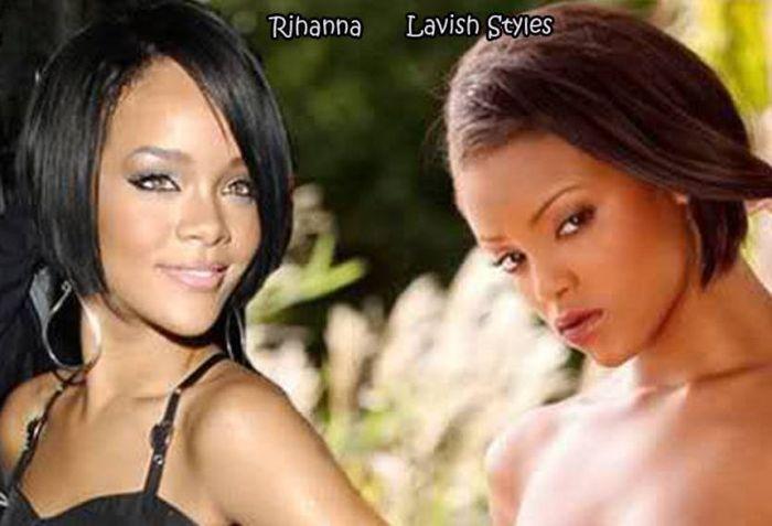 Famous celebs and their pornstars counterparts - 22