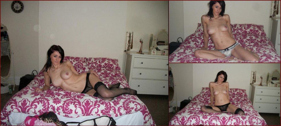 Reila is posing on her bed - 37
