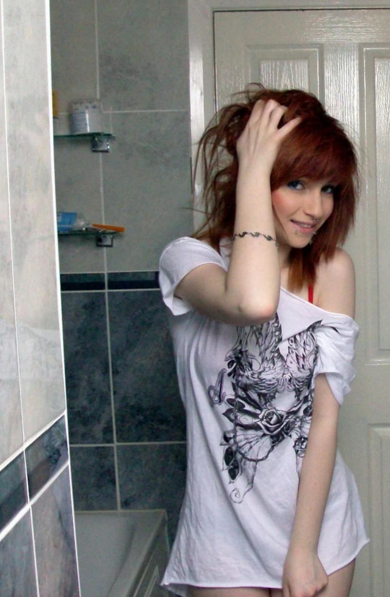 Marvelous teen girl in bathroom - 2