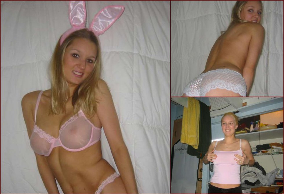 Beautiful pink bunny - 4