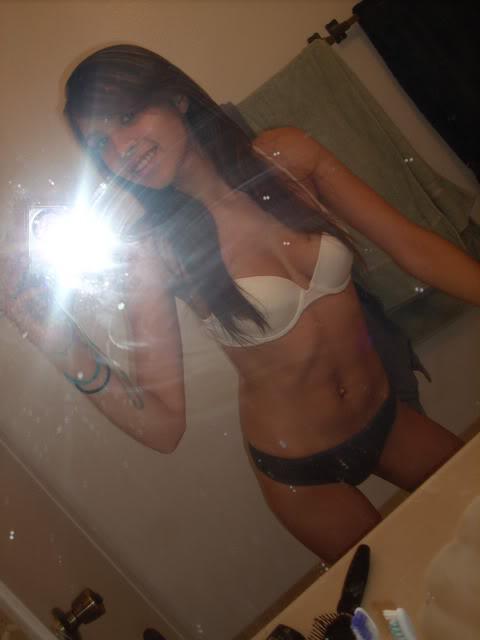 Young Latina girl and her self shots - 13