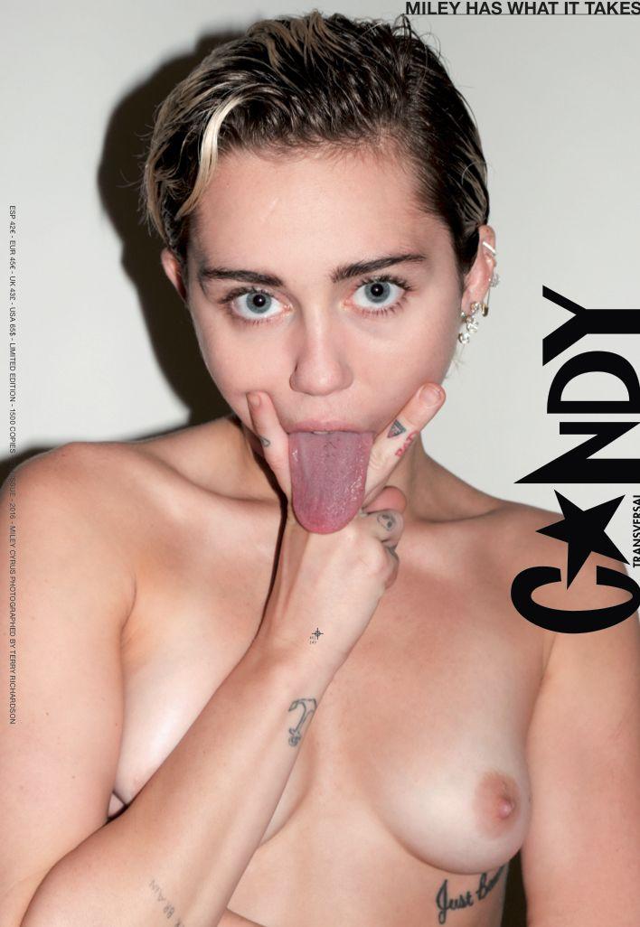Miley Cyrus in naked session - 17