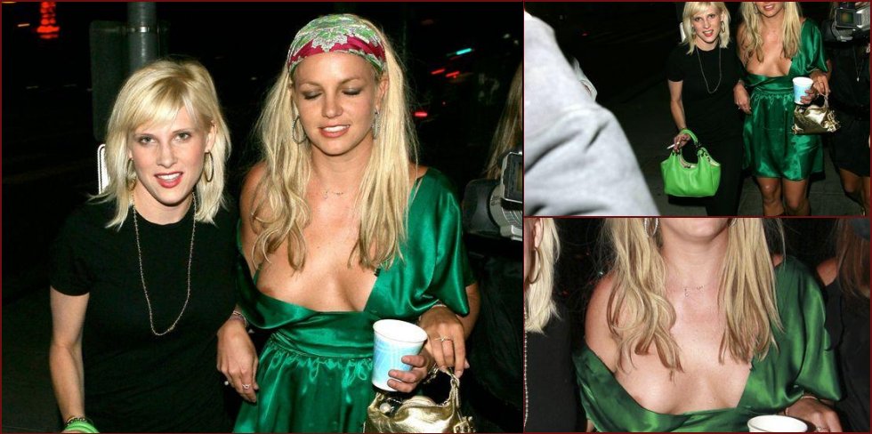 Drunk Britney Spears is showing her tit - 8