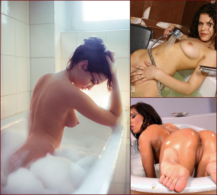 Girls in bathtub. Part 2 - 2