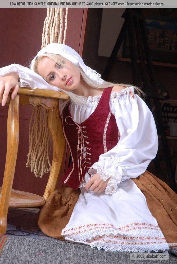 Wonderful blonde girl from the village - Misha - 1