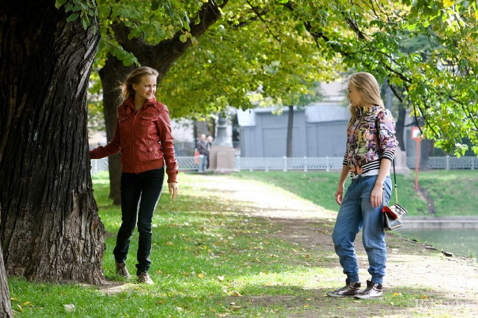 Two young girls in photoshoot - Liv & Alexandra - 1