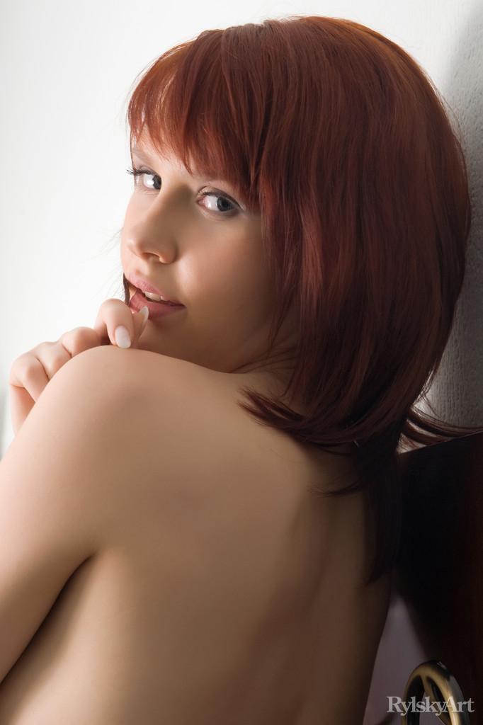 Charming red-haired girl named Anelie - 7