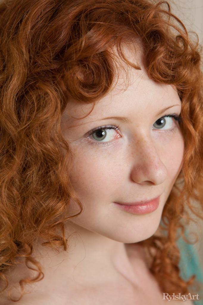 Cute redhead with curly hair - Rochelle - 10