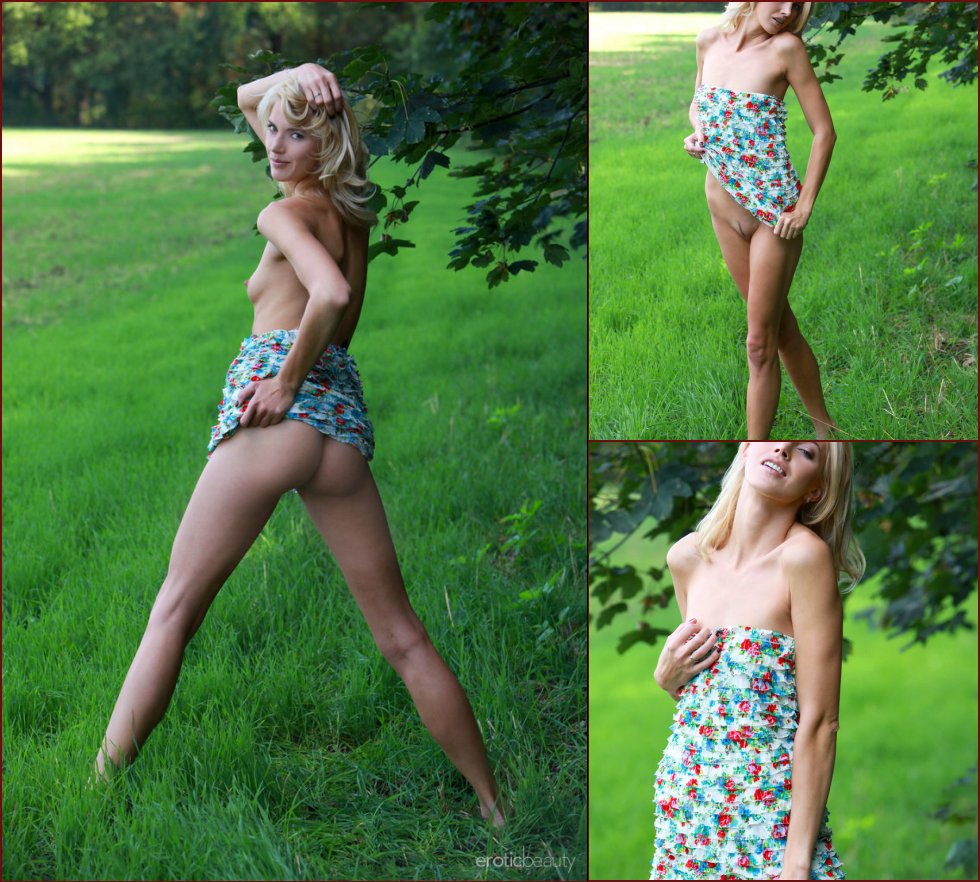 Lovely Lilly is posing in the nature - 32
