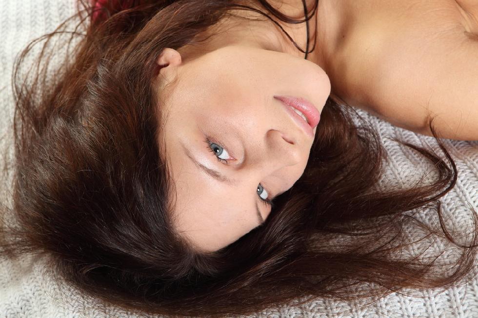 Sensual masturbation on the bed - Galina - 7