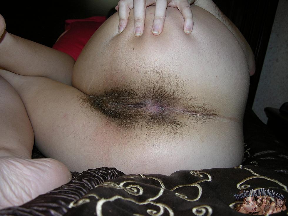 Amber is showing her hairy pussy. Part 2 - 6