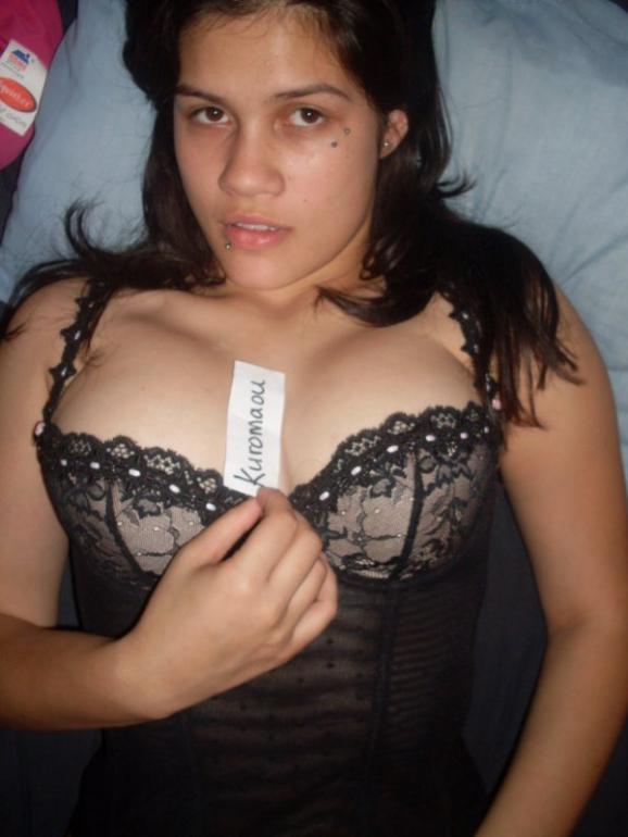 Young Latina shows her big, natural boobs - 5