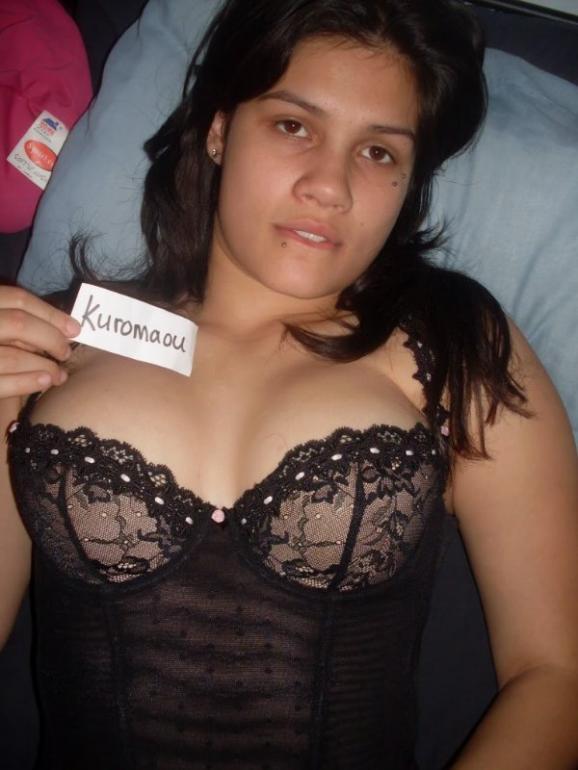 Young Latina shows her big, natural boobs - 6