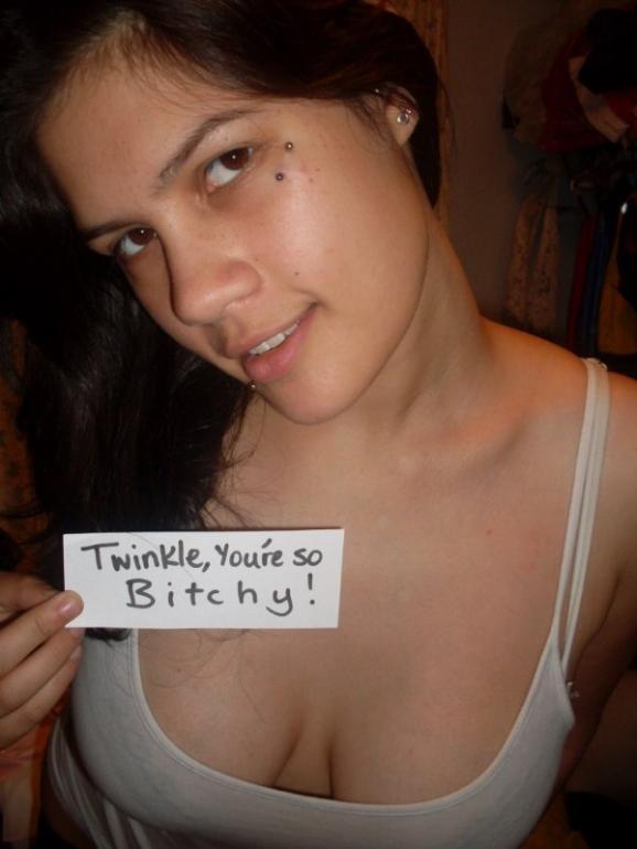 Young Latina shows her big, natural boobs - 8