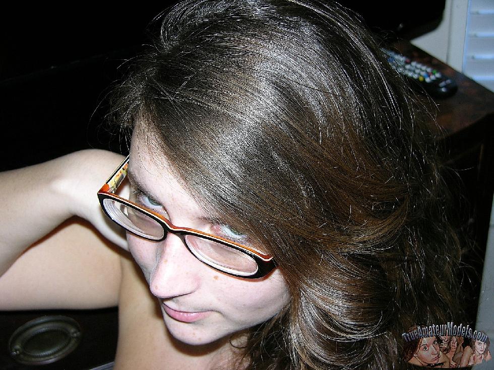 Busty brunette in glasses - Skyye - 14