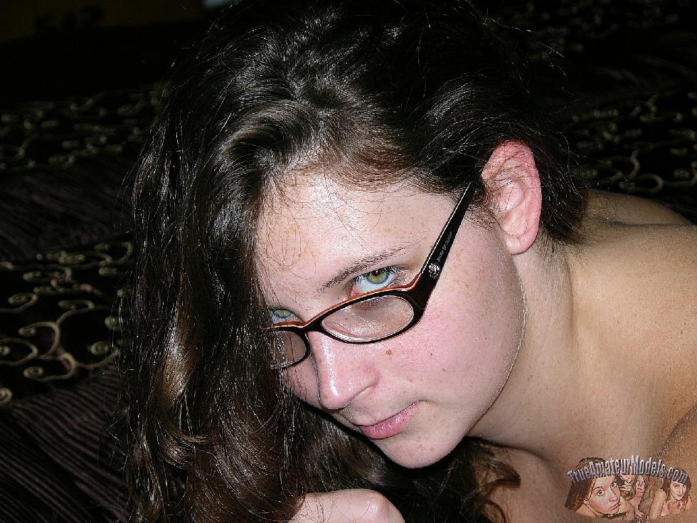 Busty brunette in glasses - Skyye - 16