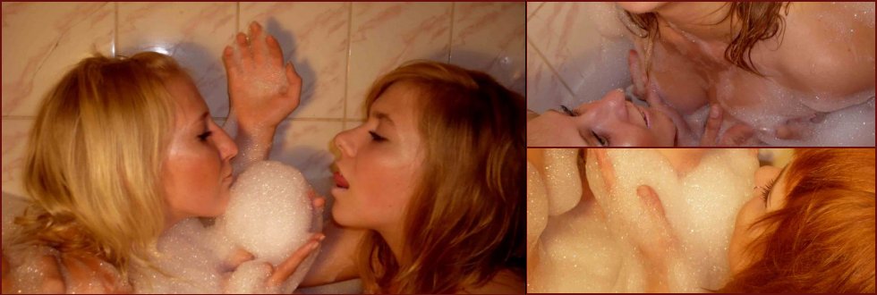 Young girls in the bathtub - 80