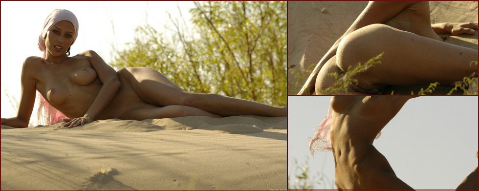 Sensual Natali is tempting at sunset. Part 2 - 2