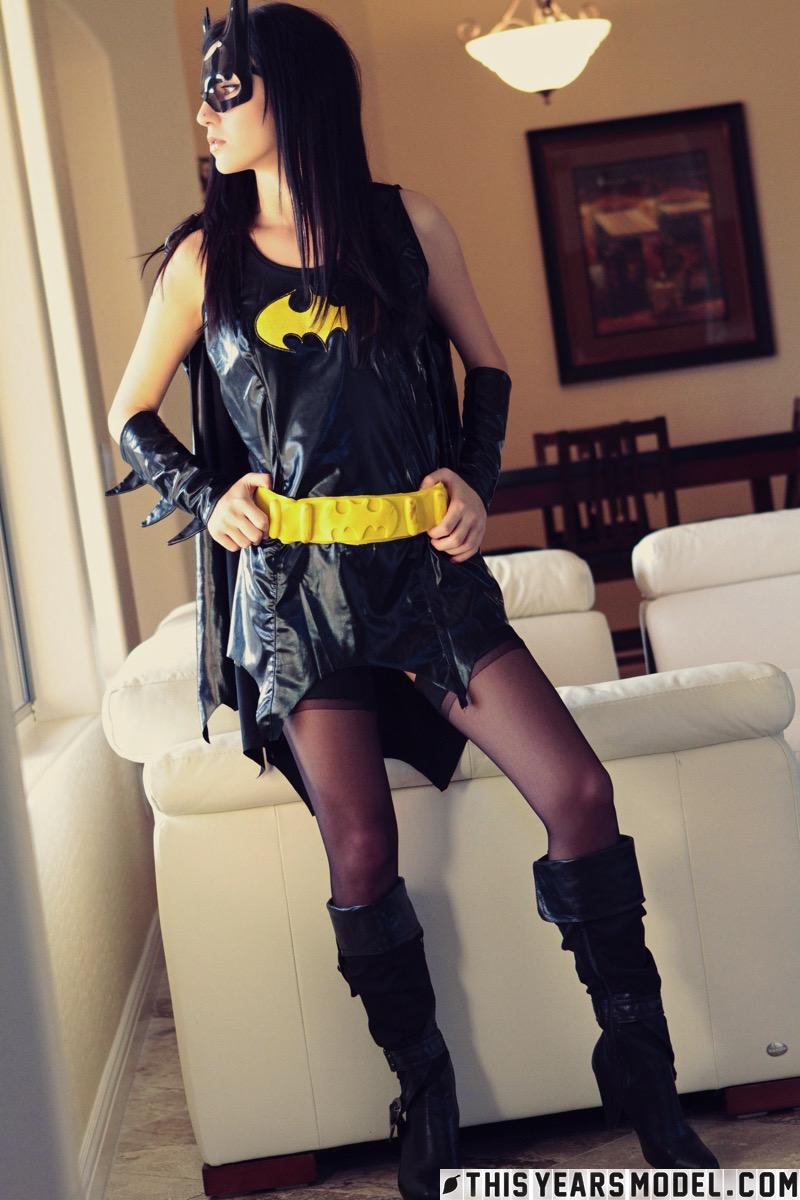 Beautiful Catie Minx as Batgirl - 2