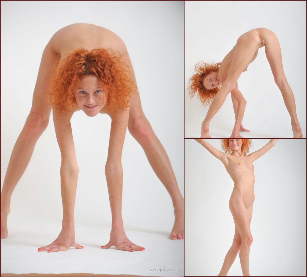 Photoshoot with red-haired Natalie Red - 86
