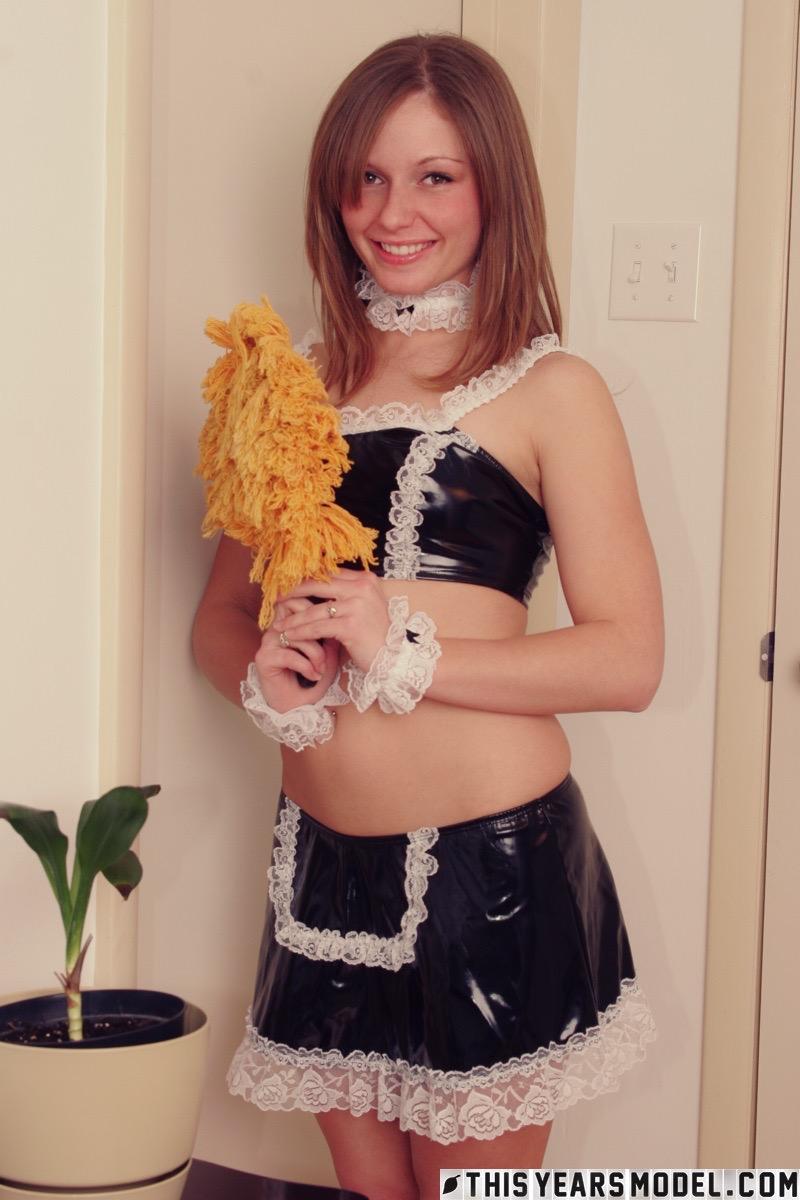 Cute Cookie as sexy maid - 4