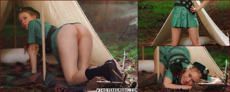 Pretty Dolly Little as naughty Girl Guide - 4
