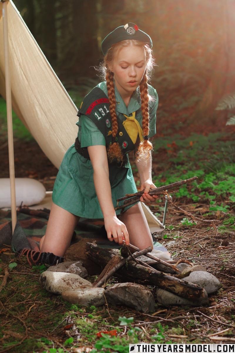Pretty Dolly Little as naughty Girl Guide - 6